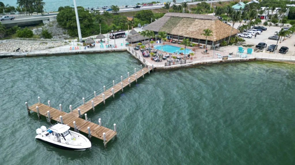 Waterfront development and nearby boats